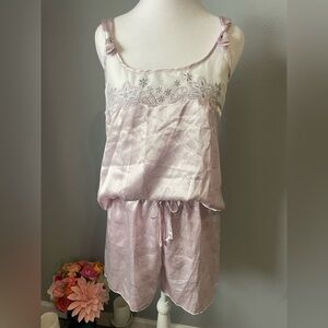 Pajamagram Light Purple Satin Cami & Shorts Set